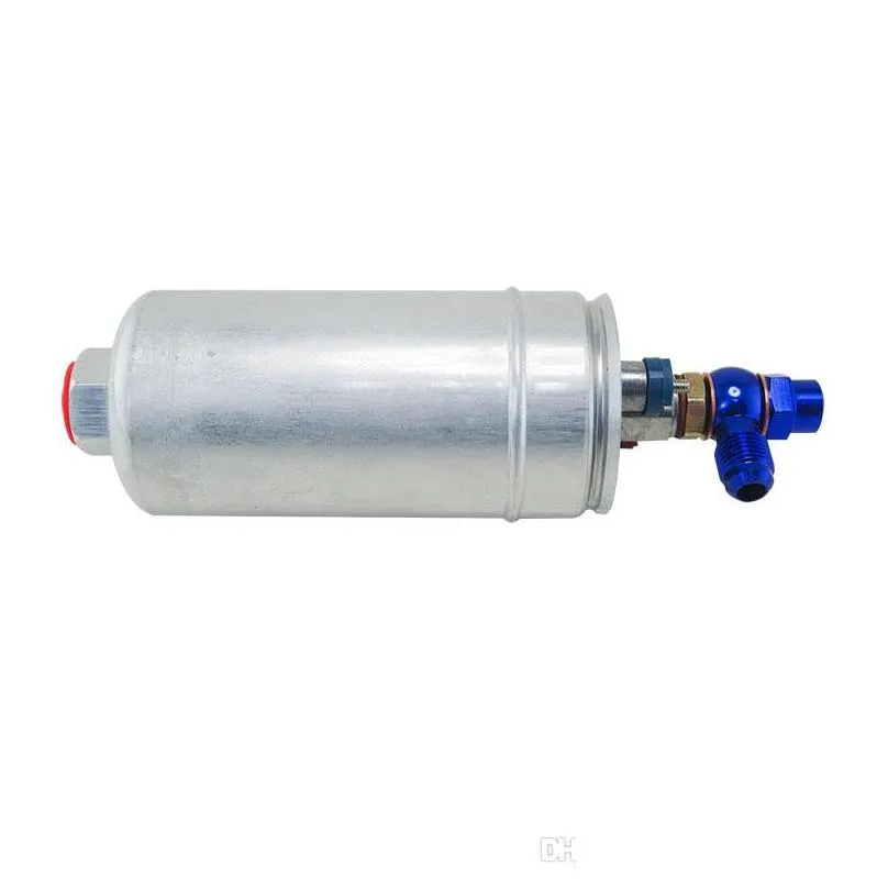  racing top quality external fuel pump 044 oem0580 254 044 poulor 300lph add adapter fitting fpb044addfk045baddfk047b