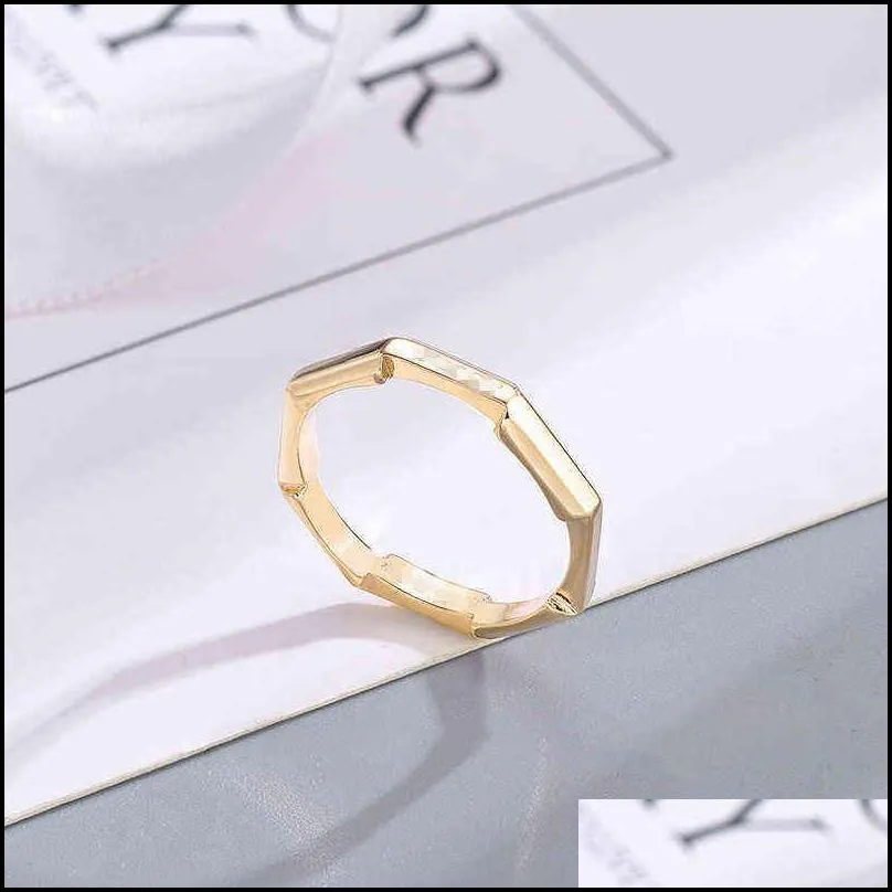 jewelry accessories new link to love series striped carved mirror simple mens and womens ring