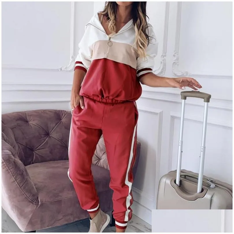 tracksuit for women womens two piece set outfits hoodie sweatshirt sweatpants sweatsuits tracksuit sets jogging suit female suit