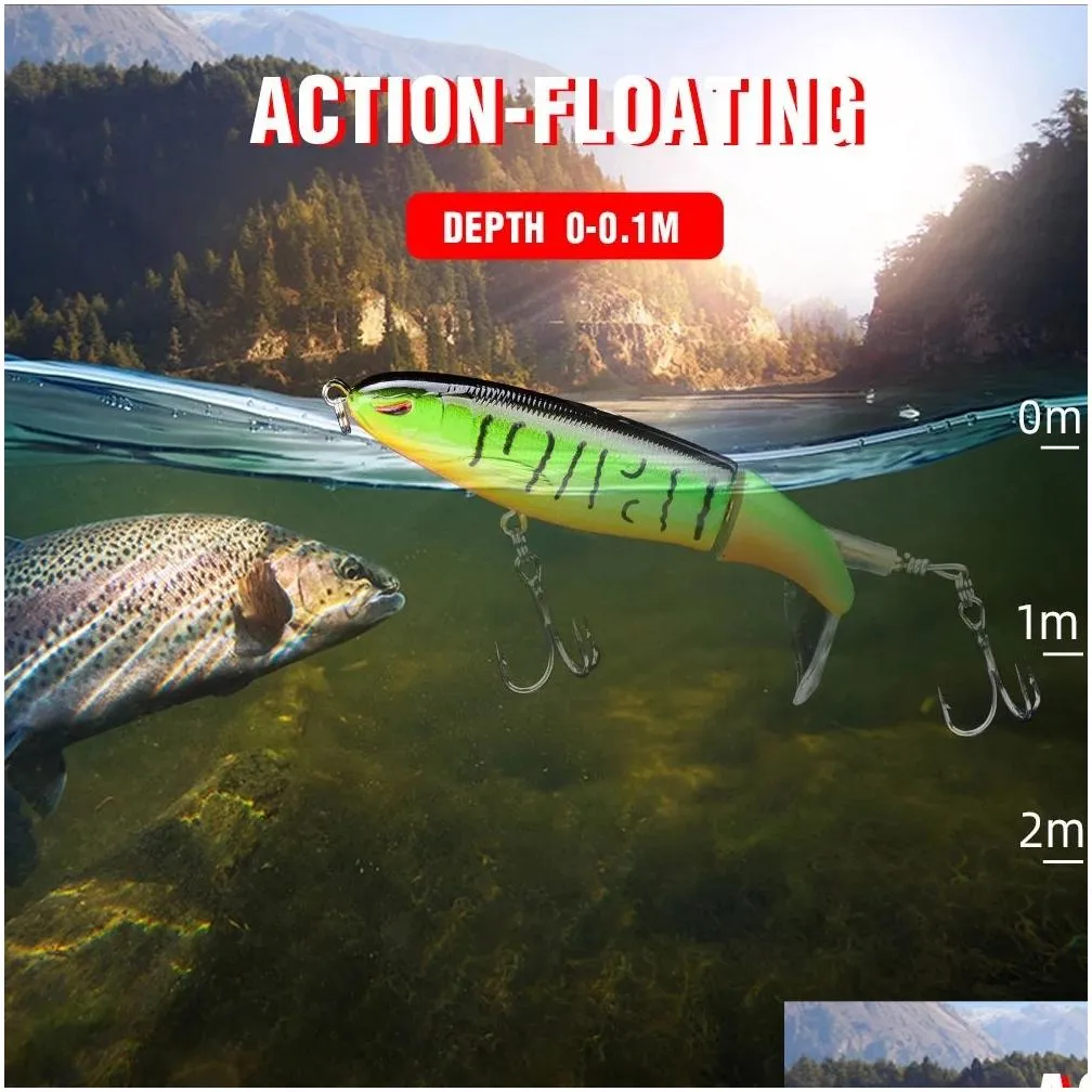 2020 whopper popper fishing lure for wobbler topwater hard bait tail propeller plopper swimbait swim bass pesca artificial