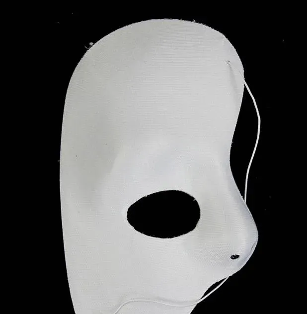 New Mask Left Half Face Phantom Of The Night Opera Men Women Masks Masquerade Party Masked Ball masks Halloween festive supplies