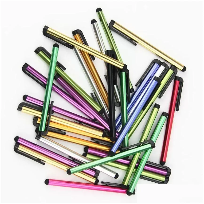 1000pcs universal capacitive stylus pen touch screen highly sensitive pens 7.0 suit for samsung tablet pc cell mobile phone