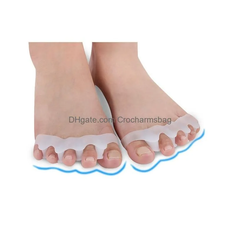 new foot care tool sholl hallux valgus correction of the thumb toe separator bursitis pedicure silicone corrector for toes shoes