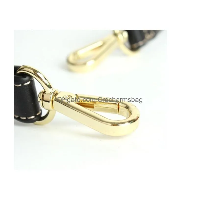 wholesale luggages bag belt straps chain silver black tone trigger lobster claw swivel clasp hook buckle parts key rings jewelry
