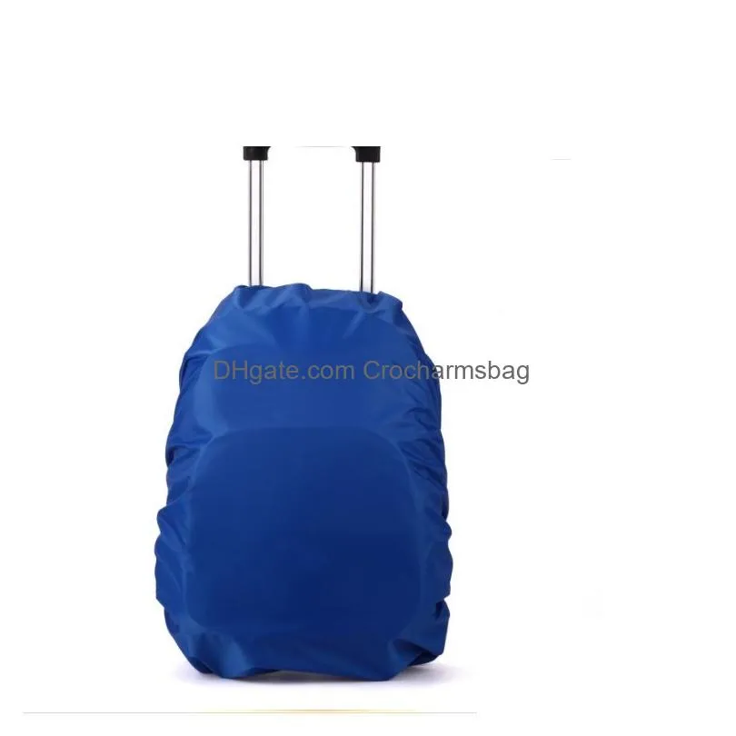 empty trolley school bag backpack bag waterproof cover girls boys wheel children trave bag dust rain proof only cover 2pcs