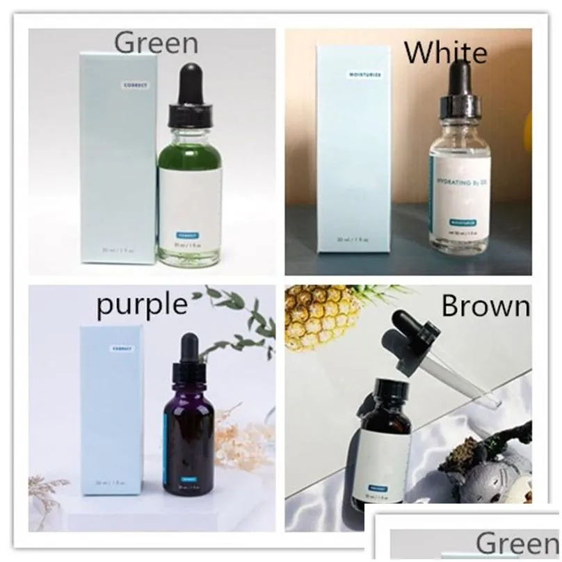  est facial skincare advanced moisturize vitamin essence oil 30ml  ce cf b5 4 edition green/purple/white/brown correct