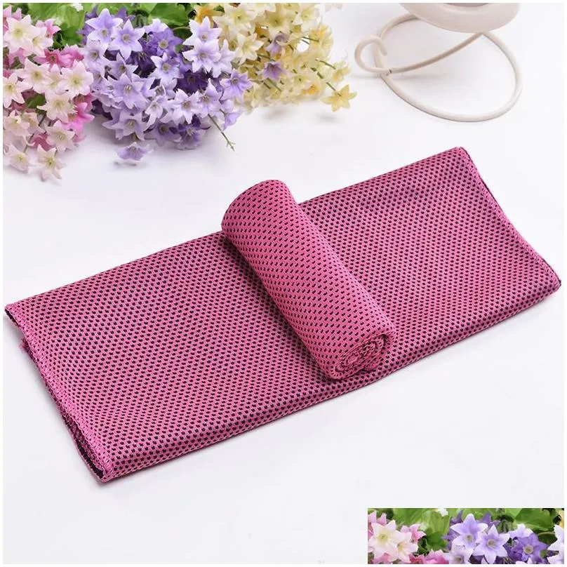 summer outdoor sports ice cold towel scarf running yoga travel gym camping golf sportss cooling towel colds neck wrap
