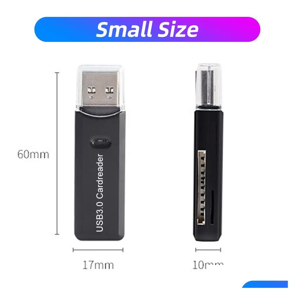 tf sd card reader usb 3.0 cardreader micro sd card to usb adaper smart card reader memory lector de tarjetas laptop