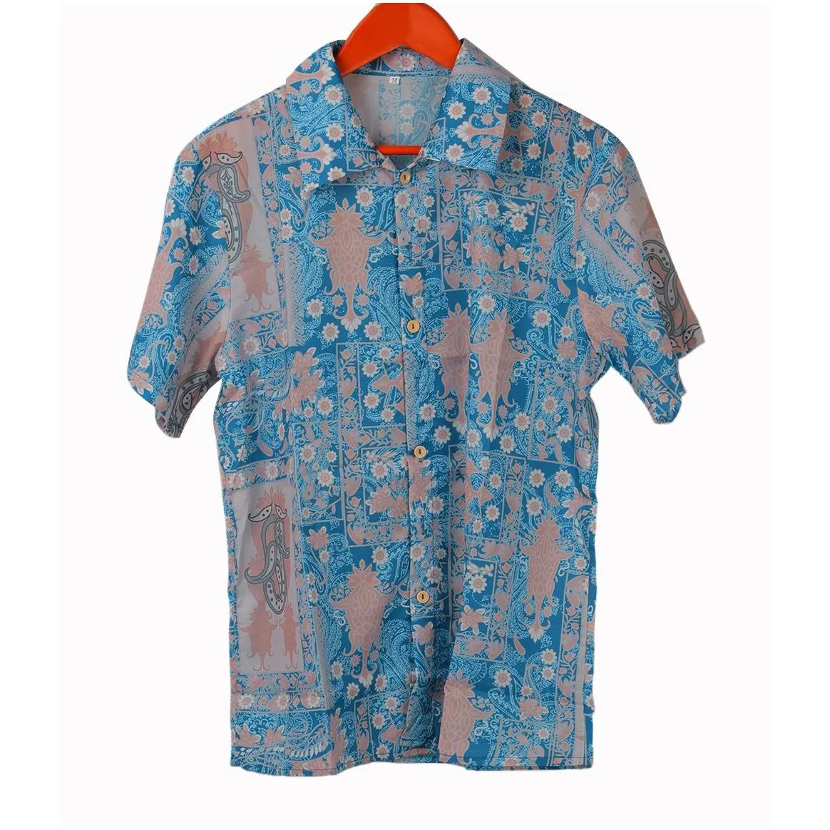 mens shirts fashion casual summer hawaii casual beach short sleeve printing shirt short sleeve shirts s-xxl