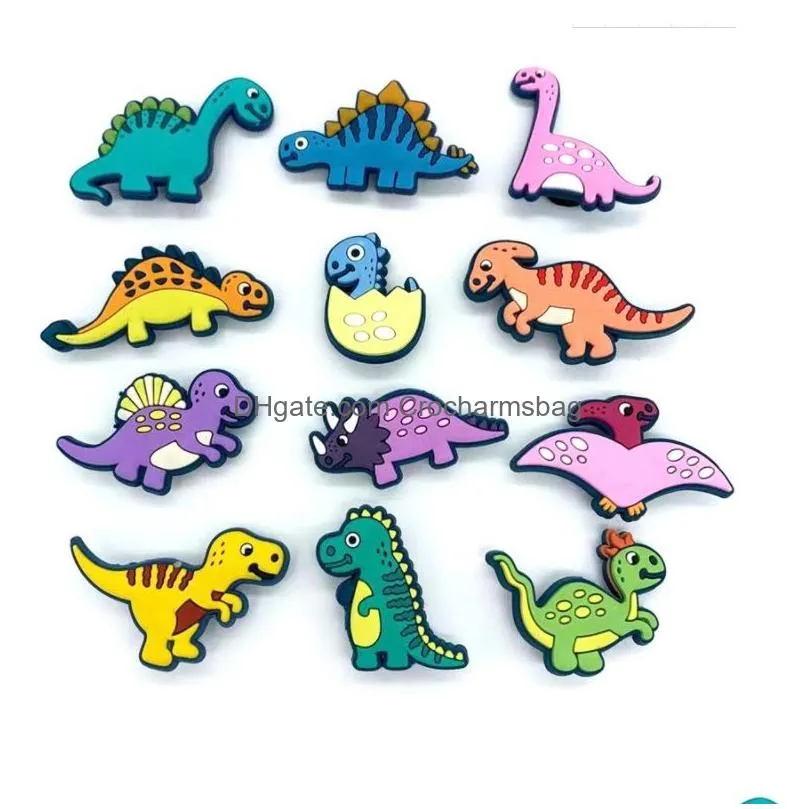Cartoon character PVC Rubber Shoe Charms Shoes Accessories clog Jibz Fit Wristband Croc buttons buckle holeshoes Decorations Gift
