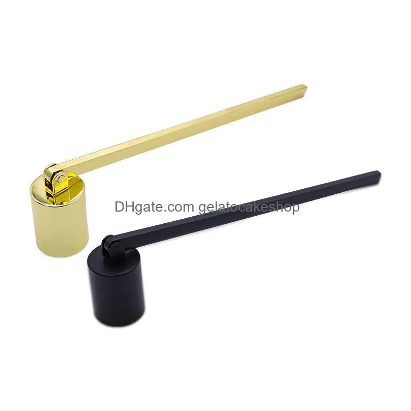 stainless steel candle flame snuffer wick trimmer tool multi colour put out fire on bell easy to use