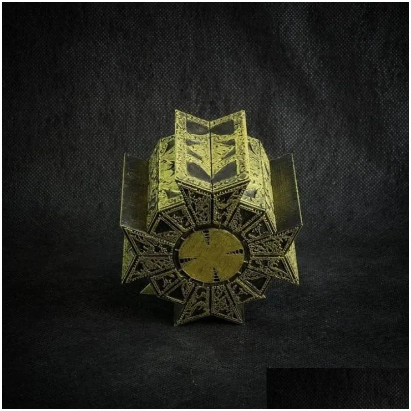 decorative objects figurines 1 1 hellraiser puzzle box moveable lament horror terror figures film serie cube iq eq test toys kids gifts for adults