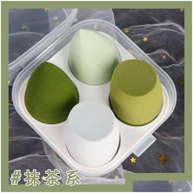 sponges egg super soft makeup tools no eat powder dry and wet air cushion puff make up eggs cut ball super packing quality