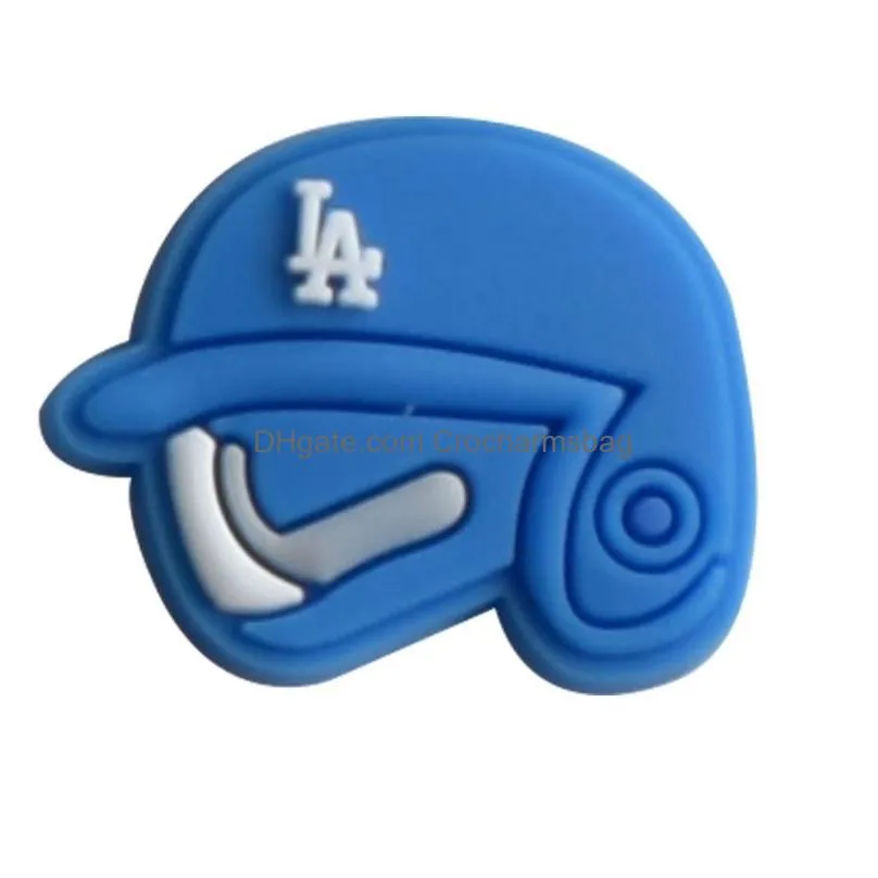 Charms Shoe Pvc Cartoon Croc Decoration Buckle Accessories Clog Pins Charm Buttons sports baseball