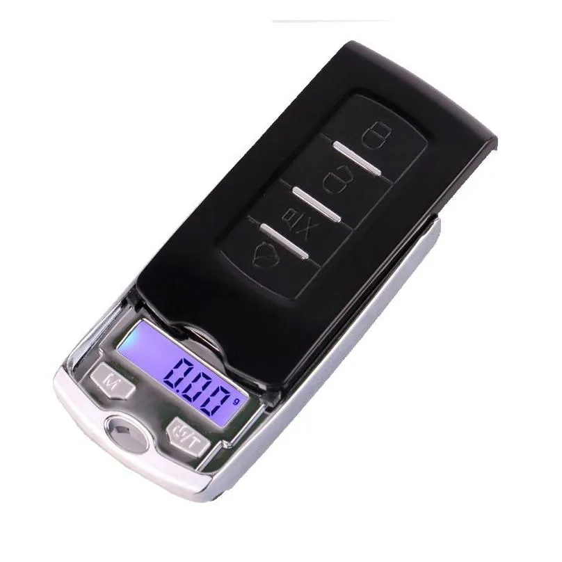 wholesale super tiny portable mini pocket jewelry cract scale 200g100gx001g car key digital scales weight balance gram scale