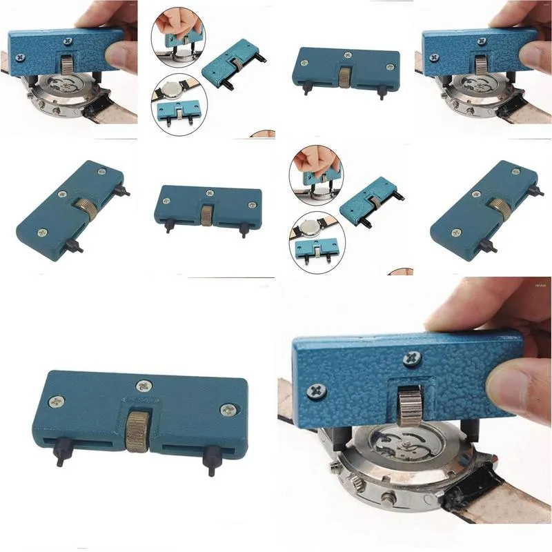 professional hand tool sets repair table portable two - pin large caliber opener open the back cover of watch for battery round mouth