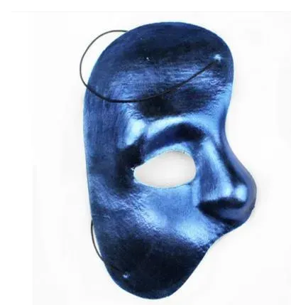 New Mask Left Half Face Phantom Of The Night Opera Men Women Masks Masquerade Party Masked Ball masks Halloween festive supplies