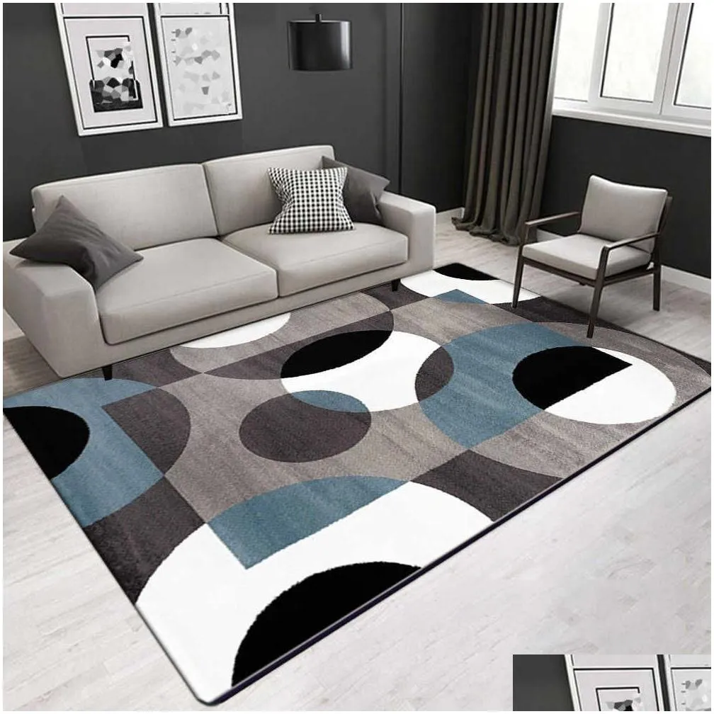  nordic geometric carpet for living room modern luxury decor sofa table large area rugs bathroom mat alfombra para cocina tapis
