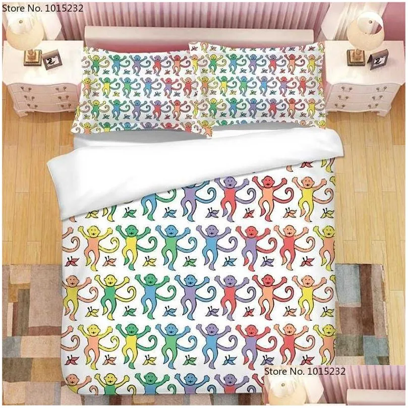 bedding sets pink roller rabbit 3d printed bedding set duvet covers cases comforter bedding set bedclothes bed linen t230217