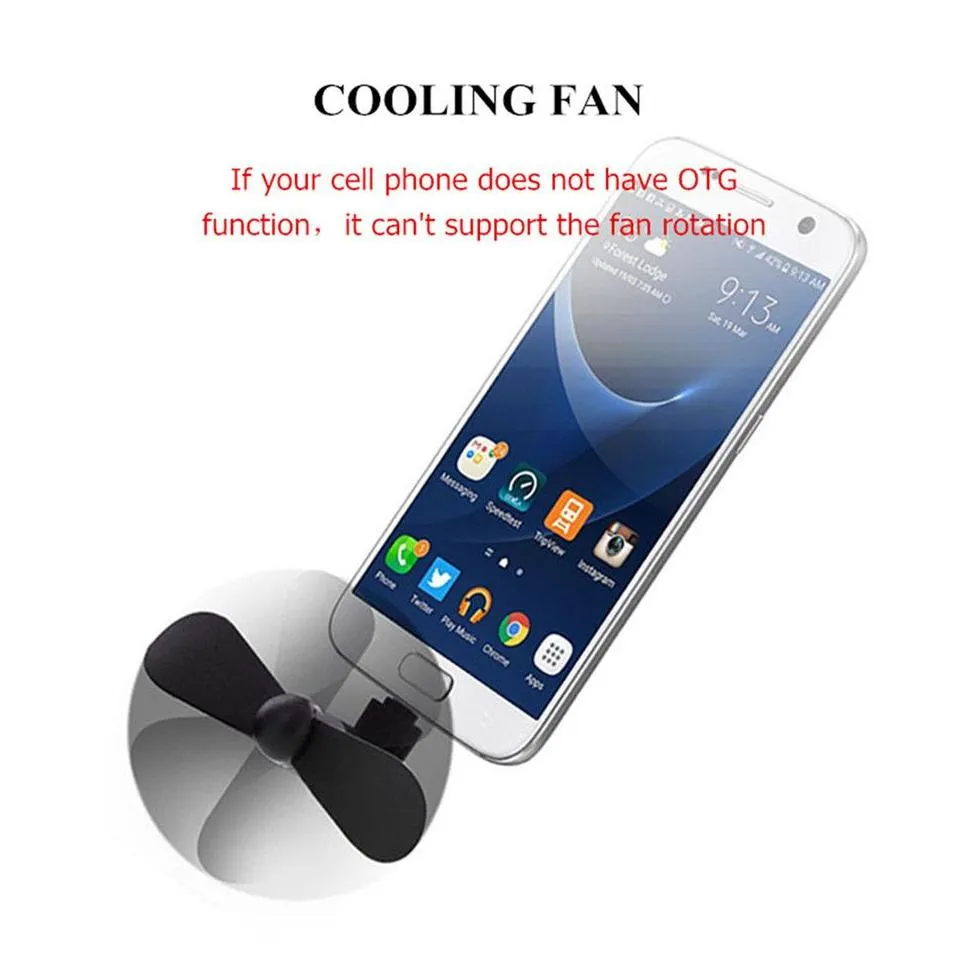 mini usb gadget fans super mute usb fan cooler for 2 in 1 type-c android samsung s7 edge phone mini fan with opp package