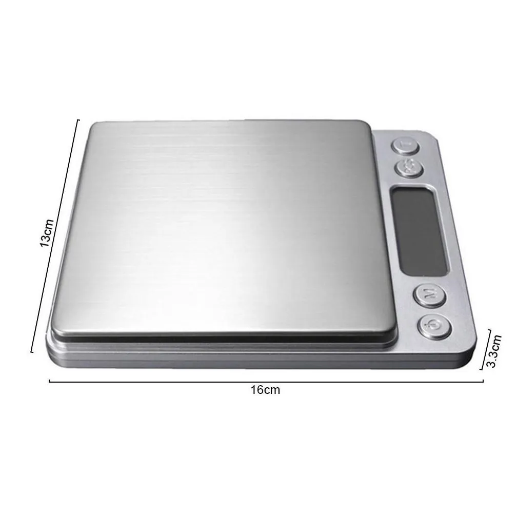 1000/0.1g kitchen electronic scale digital portable food scales high precision measuring tools lcd precision flour scale weight