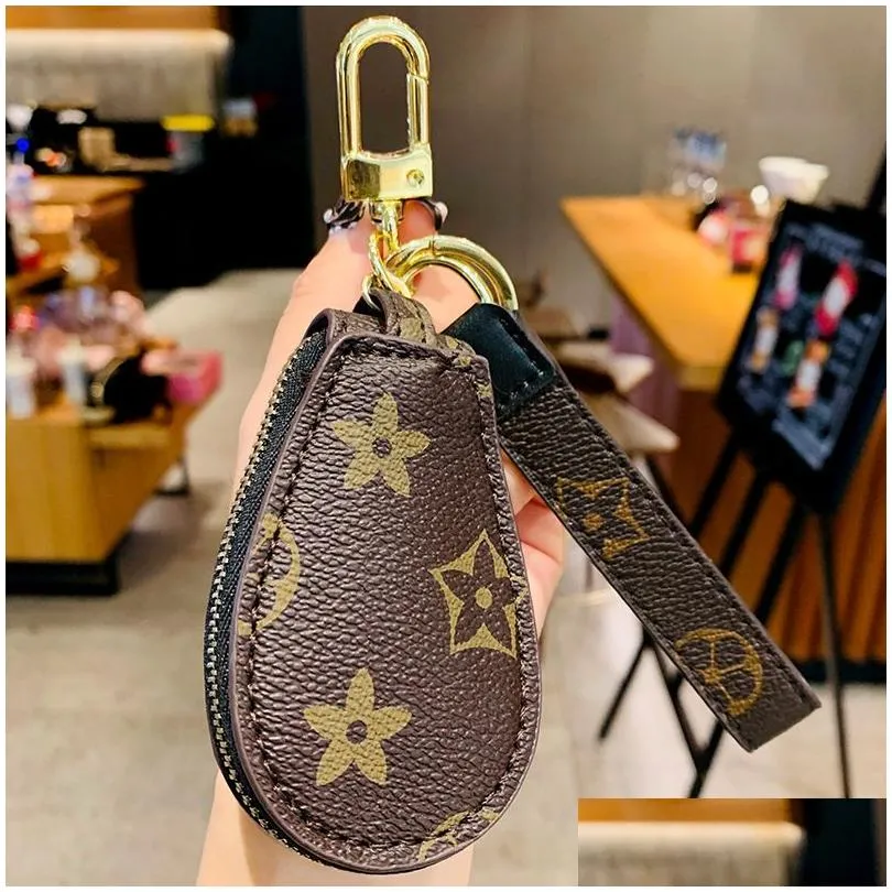 party favor fashion trend leather pattern key chain series cute creative pendant female schoolbag pendant