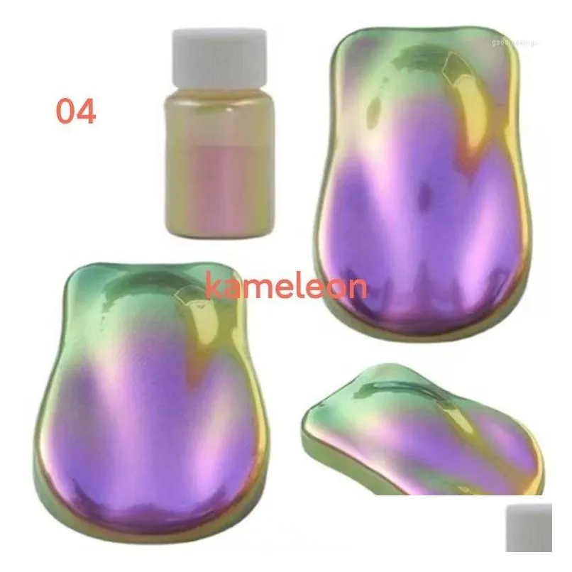 nail glitter 10g/lot chameleon powder car paint color changing pigment