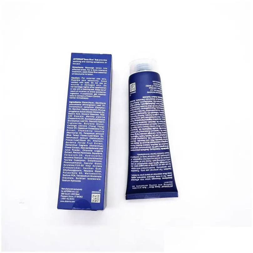 blue rub topical cream 120ml cc cream skin care blended in a base of moisturizing soothing