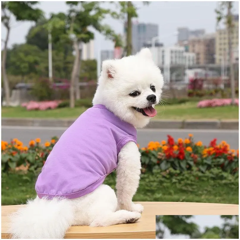 dog apparel cats small medium and large dogs spring summer and autumn new pet clothes vest supplies two-legged