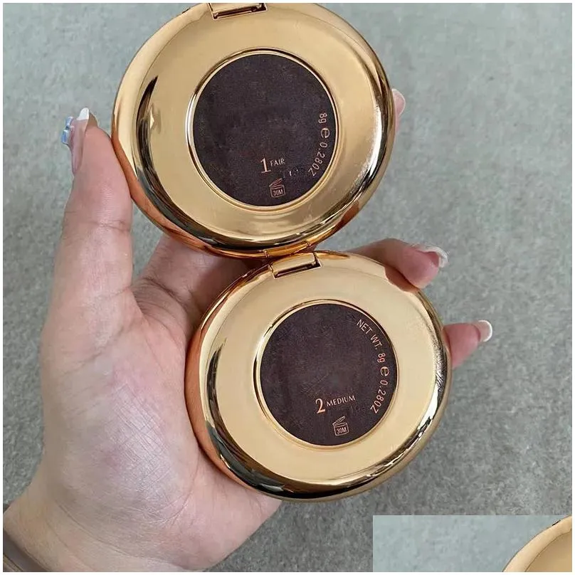 fair medium face powder 8g foundation natural long-lasting face pressed setting powders