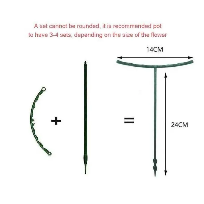  planting rack plant support pile plastic plant support frame flower plant vine climbing bracket greenhouse arrangement