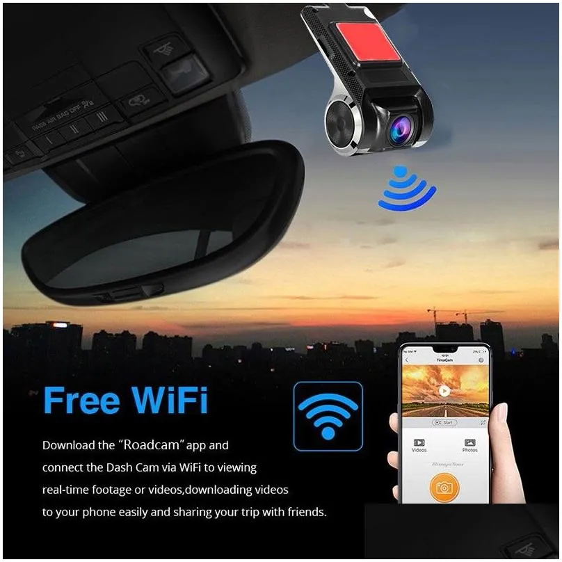 usb adas car hd car dvr android player navigation floating window display ldws g-shock driver assistance features