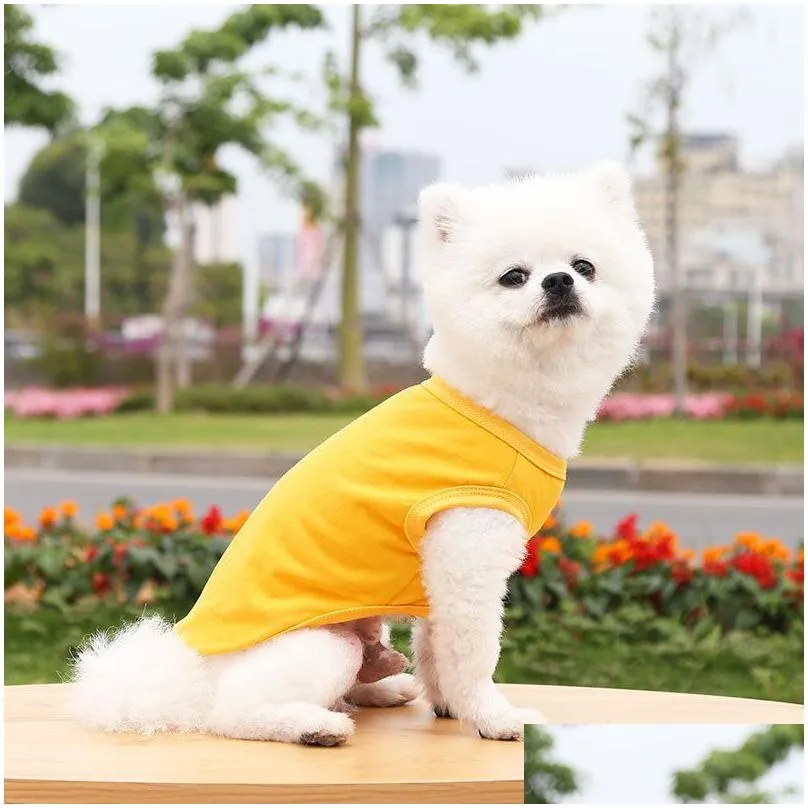 dog apparel cats small medium and large dogs spring summer and autumn new pet clothes vest supplies two-legged