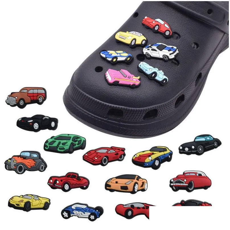 new car shoe charm decoration buckle accessories jibitz for clog charms clog pins buttons