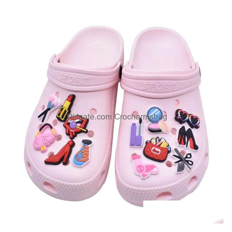 Wholesale PVC Basketball Shoe Charms Sports Team Croc Charms for Clog shoes decorations