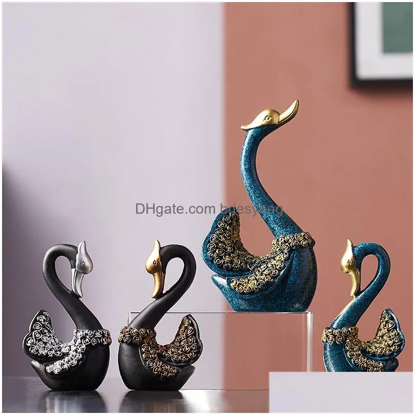 a couple of n statue home decor sculpture modern art ornaments wedding gifts home decoration accessories for living room t200710