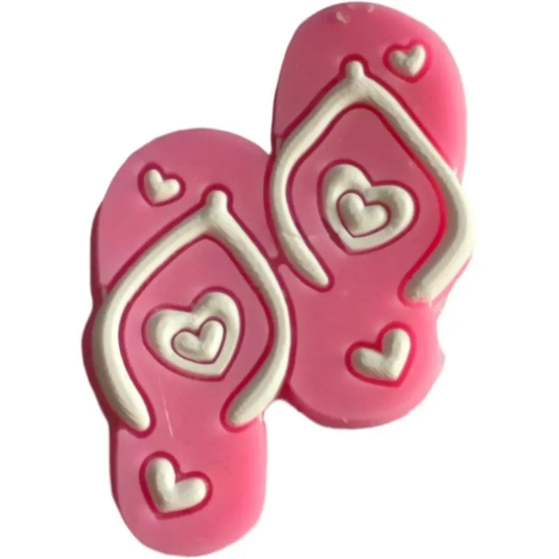 pink for women themed shoe decorations charms for croc - perfect for alligator jibtz bubble slipper sandals