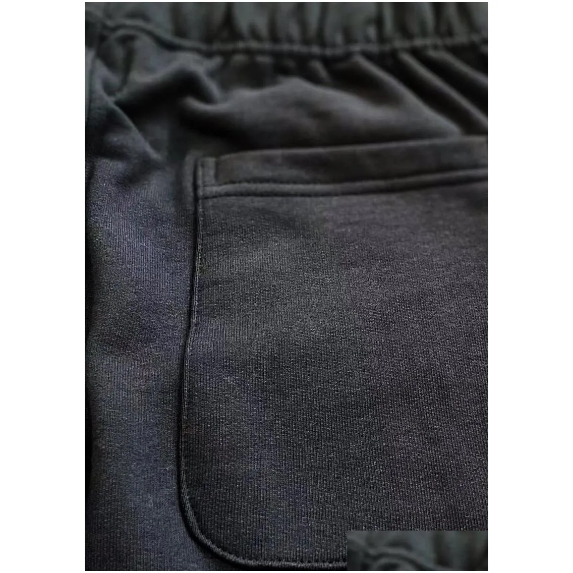 23ss autumn winter europe elastic pants trousers 8th casual vintage washed blue sweatpants men women jogger