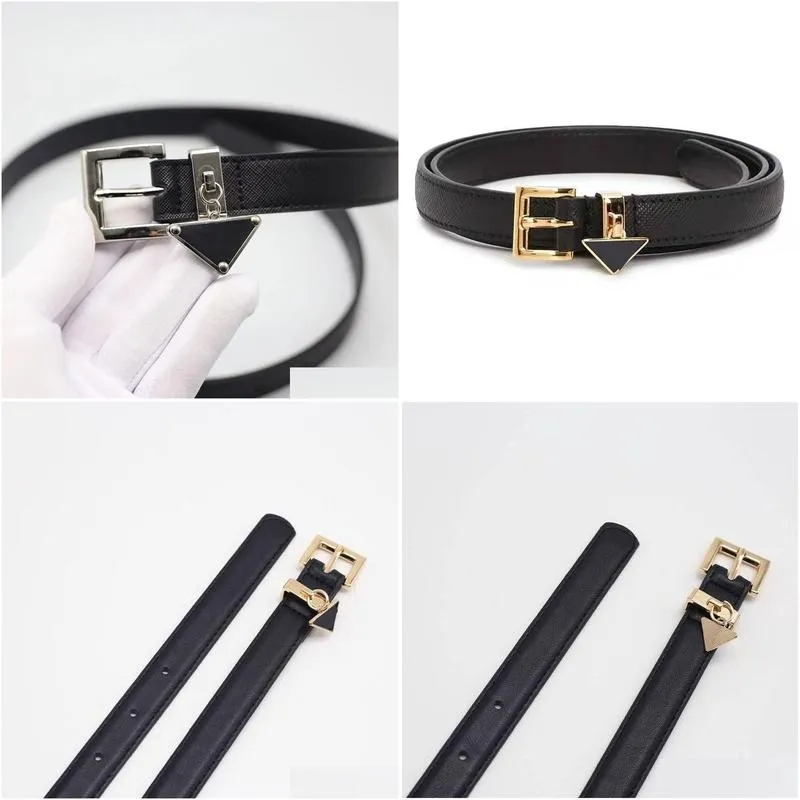 mens designer belts for women genuine leather ladies jeans belt pin buckle casual strap wholesale cinturones p letter designer triangle pendant belt 2.0 x110