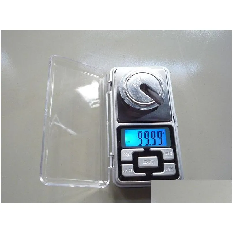 wholesale mini electronic digital scale jewelry weigh scale balance pocket gram lcd display scale with retail box 500g/0.1g 200g/0.01g