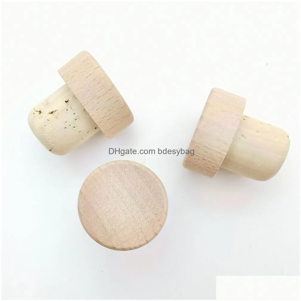party favor 50pcs personalized red wine bottle stopper engraved wooden laser cork customized wedding favors baby shower 230406