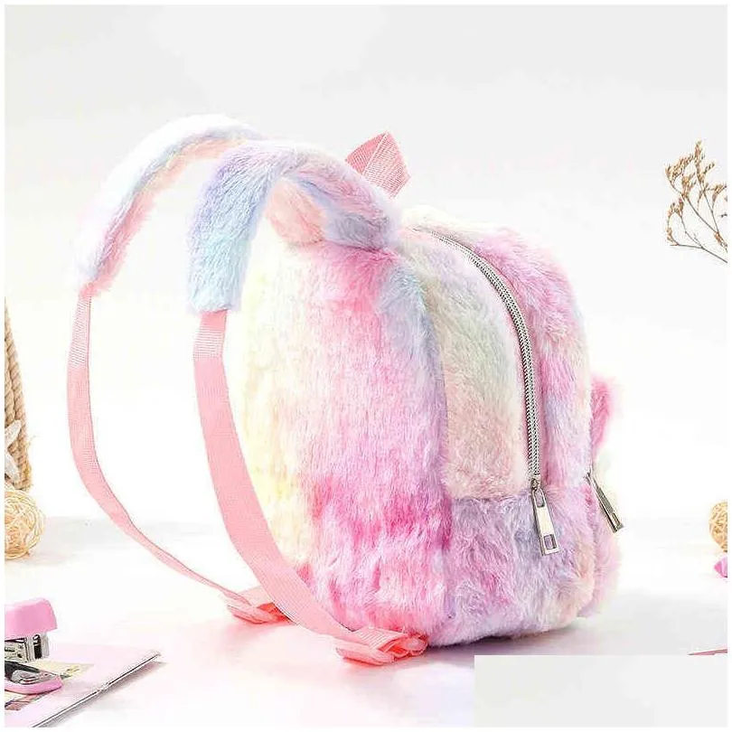 3d plush children backpacks kindergarten schoolbag cartoon kids backpack cute children school bags girls boys backpacks baby bag