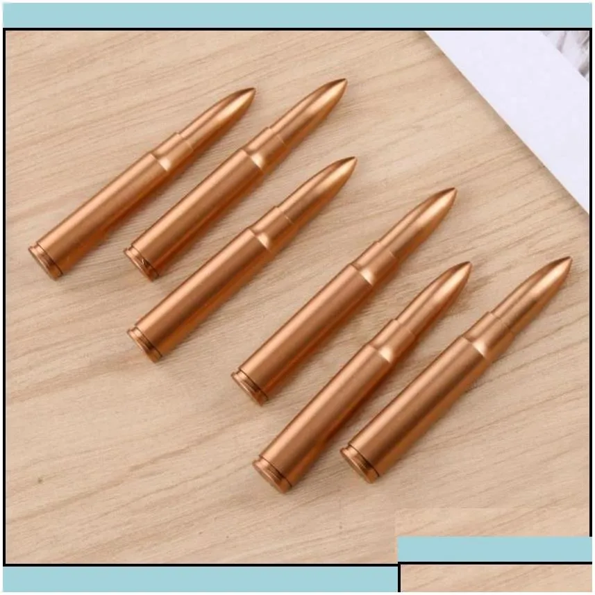 wholesale ballpoint pens rocket shape pen roller ball kids office school students gift party favor stationery gold drop delivery business indu