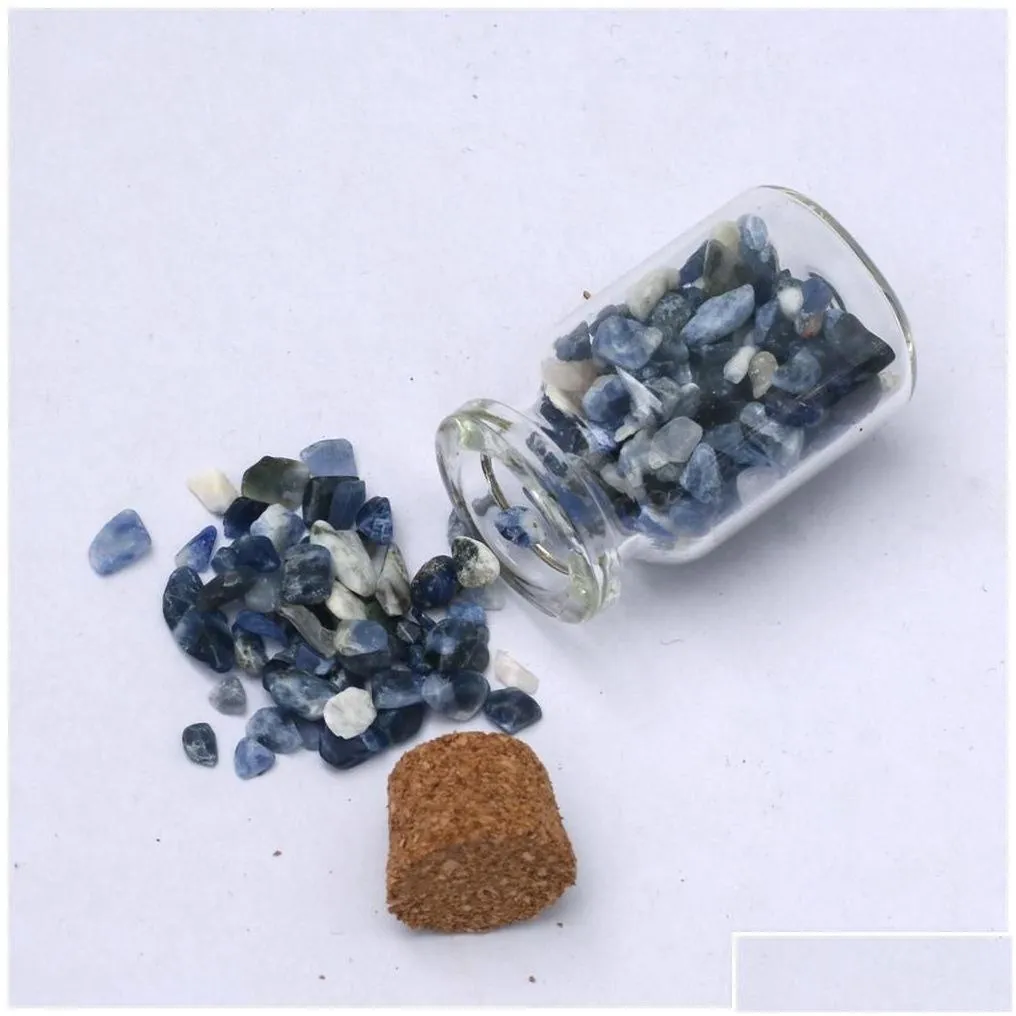 party favor gemstone chips - tumbled healing crystals for witchcraft these mini crystal spell jars are beginners xb drop deliv