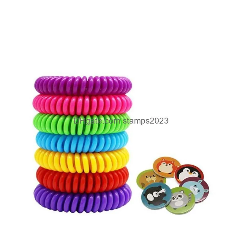 natural safe mosquito repellent bracelet waterproof spiral wrist band outdoor indoor insect protection baby pest control