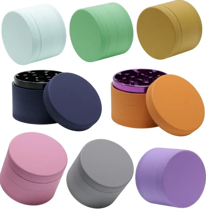 4 layers diameter 63mm herb grinder tobacco crusher smoking accessories smoke accessroy various series color randomly send cnc teeth colorful tools