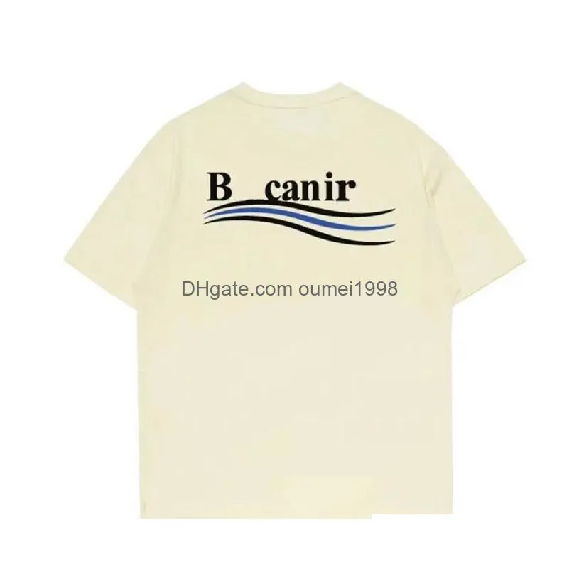 23 mens t shirt designer shirt men tees Luxurious Cotton B Letter Print Couple Matching Clothing S-5XL
