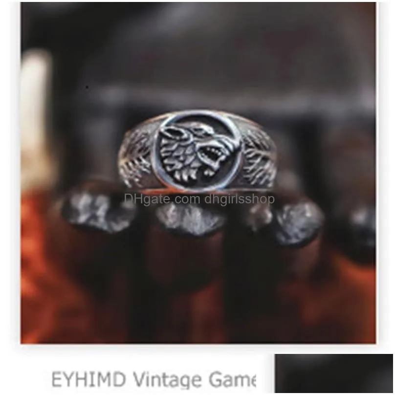 wedding rings eyhimd detail black 316l stainless steel skull ring horned satan devil punk bike 220826