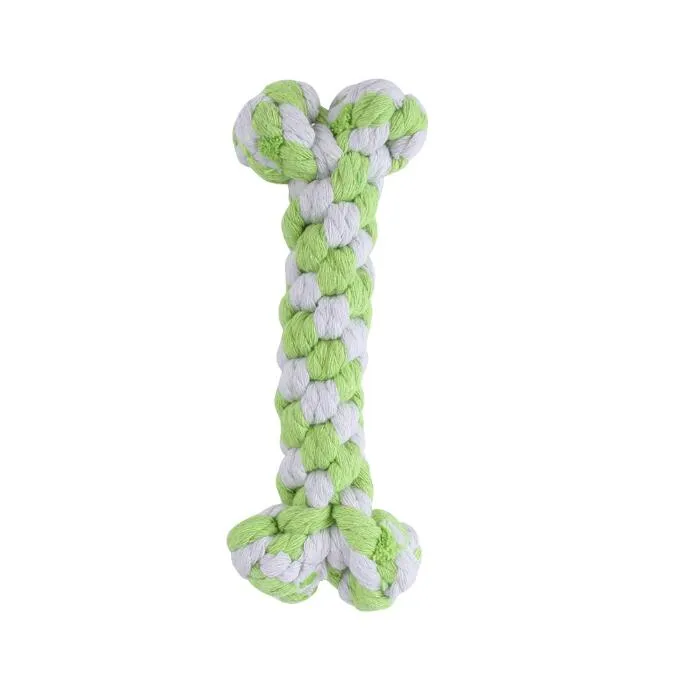 dog toys chews pet toy cotton braided assorted pet rope chew toys durable rope knot toy puppy teething playing toys for dogs puppies