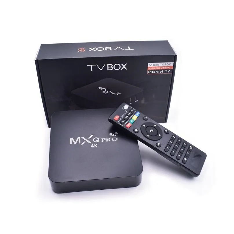  mx2 mxq pro rk3229 1gb 8gb/2gb 16gb quad core android 9.0 tv box with 2.4g 5g wifi 4k media player